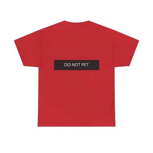 Emotional Support Human Tee — Front 'Emotional Support Human' / Back 'Do Not Pet' Graphic T-Shirt