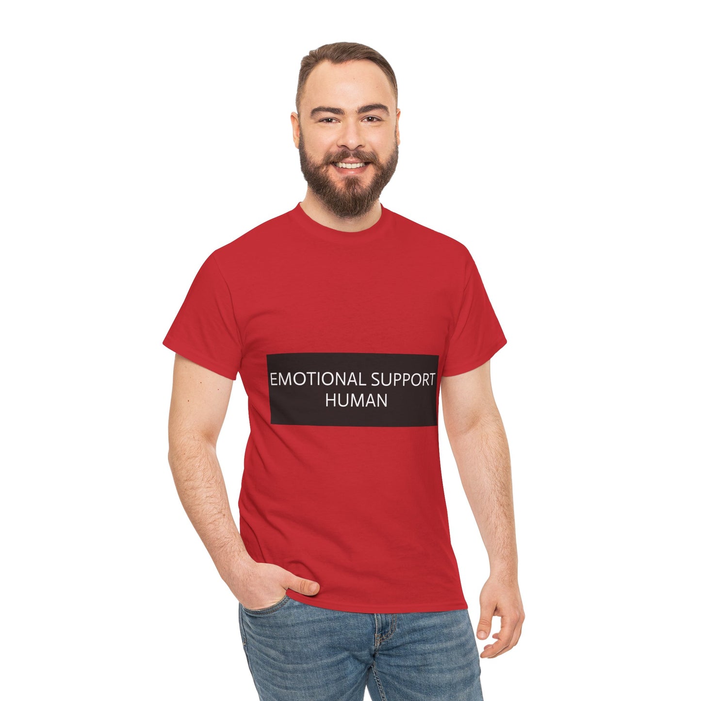 Emotional Support Human Tee — Front 'Emotional Support Human' / Back 'Do Not Pet' Graphic T-Shirt