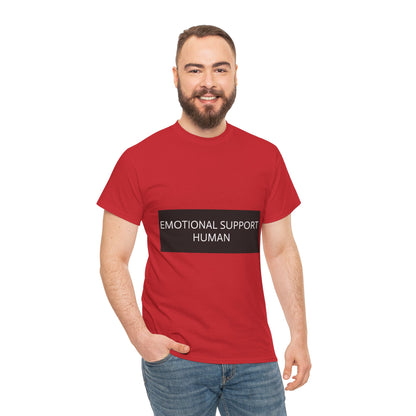 Emotional Support Human Tee — Front 'Emotional Support Human' / Back 'Do Not Pet' Graphic T-Shirt