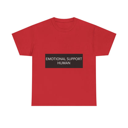 Emotional Support Human Tee — Front 'Emotional Support Human' / Back 'Do Not Pet' Graphic T-Shirt