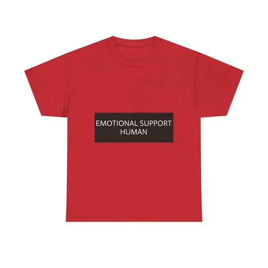 Emotional Support Human Tee — Front 'Emotional Support Human' / Back 'Do Not Pet' Graphic T-Shirt