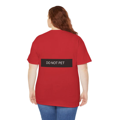Emotional Support Human Tee — Front 'Emotional Support Human' / Back 'Do Not Pet' Graphic T-Shirt