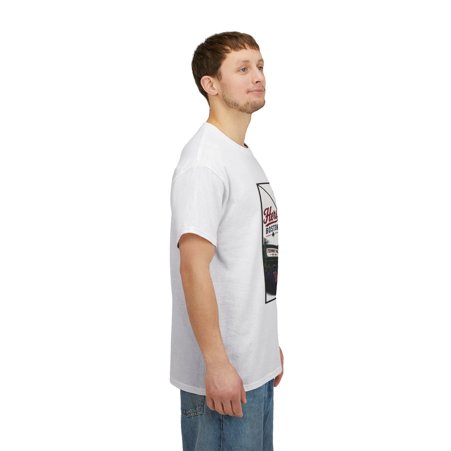 His & Hers City Split T-Shirt — 'Yes, I still love her' Back Print