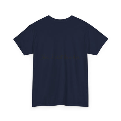 His & Hers City Split T-Shirt — 'Yes, I still love her' Back Print